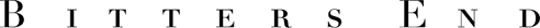 Bitters End
